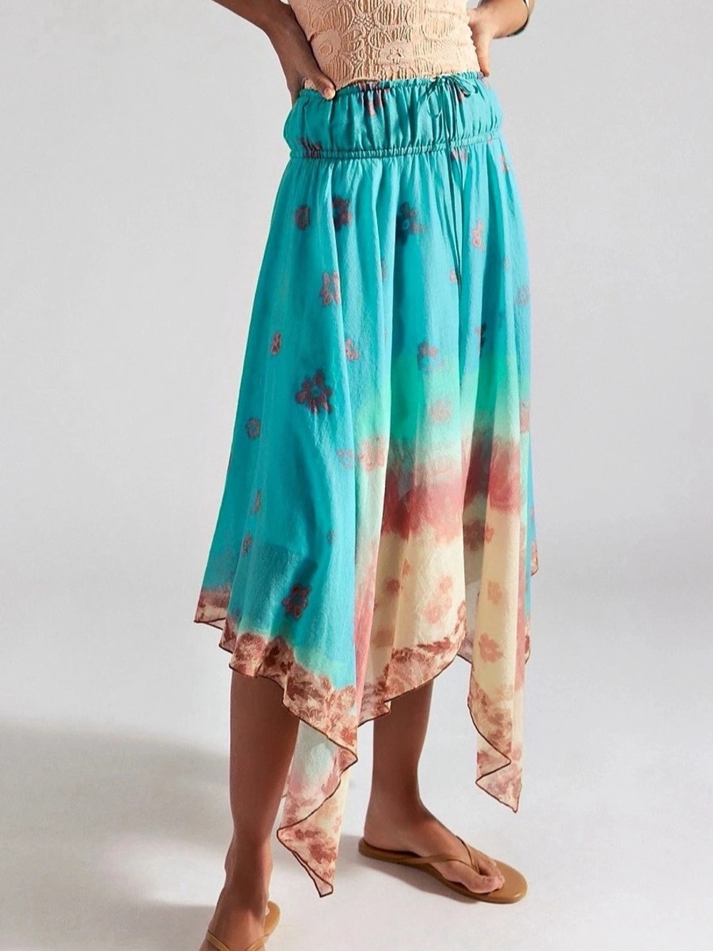 FP One Kaia Asymmetrical Midi Skirt - Picture 2 of 6